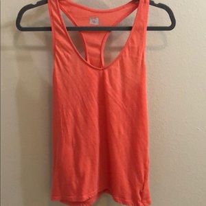 Orange tank top